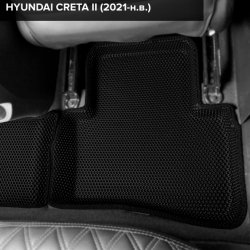 3D коврики EVA с бортами Hyundai Creta II (2021-н.в.)