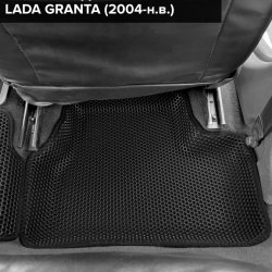 3D коврики EVA с бортами Lada Granta седан, лифтбек (2011-2018)