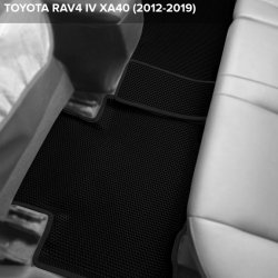 3D коврики EVA с бортами Toyota RAV4 IV XA40 (2012-2019)