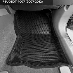 3D коврики EVA с бортами Peugeot 4007 (2007-2012)