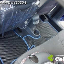 2D коврики EVA Skoda Rapid II (2020-н.в.)