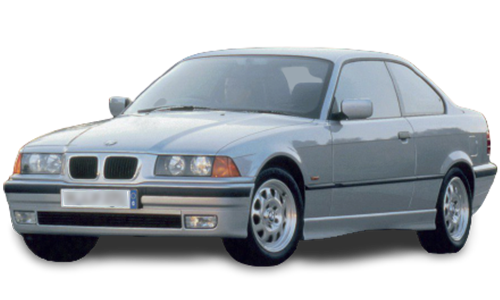 2D коврики EVA в салон на BMW 3 E36 купе (1990-2000)