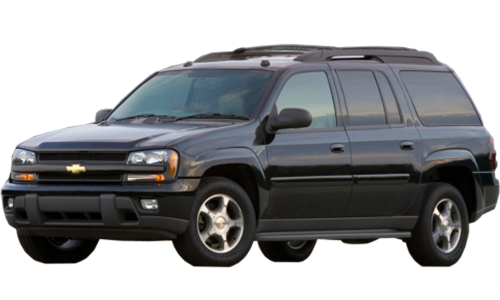 2D коврики EVA в салон и багажник на Chevrolet Trailblazer I (2001-2009)