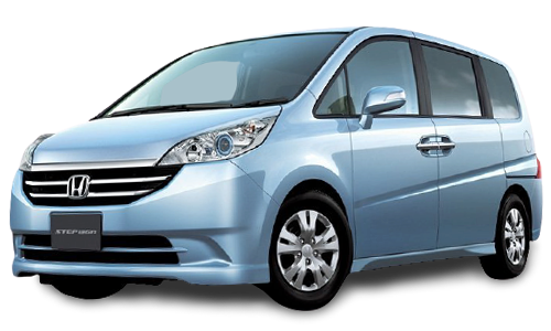 2D коврики EVA в салон на Honda StepWGN Spada III, правый руль (2005-2009)