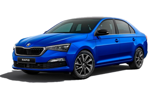 3D коврики EVA с бортами в салон на Skoda Rapid II (2020-н.в.)
