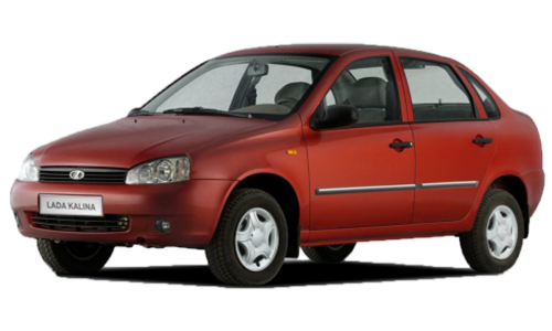 3D коврики EVA с бортами в салон на Lada Kalina I седан, хэтчбек, универсал (2004-2013)