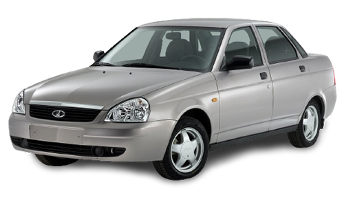 3D коврики EVA с бортами в салон  на Lada Priora рестайлинг (2013-2018)