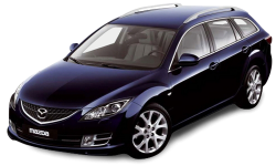 2D коврики EVA в салон  на Mazda 6 II GH универсал (2007-2012)