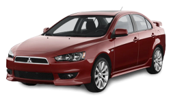 3D коврики EVA с бортами в салон на Mitsubishi Lancer X седан, хэтчбек (2007-2017)