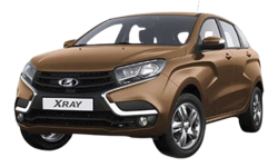 3D коврики EVA с бортами в салон на Lada XRAY (2015-н.в.)