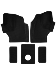 3D коврики EVA с бортами в салон на ГАЗ Газон NEXT с рычагом КПП на полу